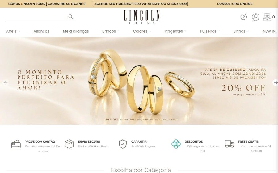 Loja Lincoln Joias